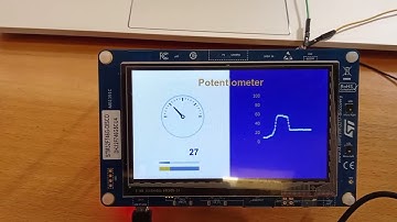 STM32F7 + Potentiometer: Turning Voltage into Visuals with TouchGFX Designer