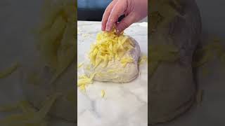NO KNEAD cheese bread!