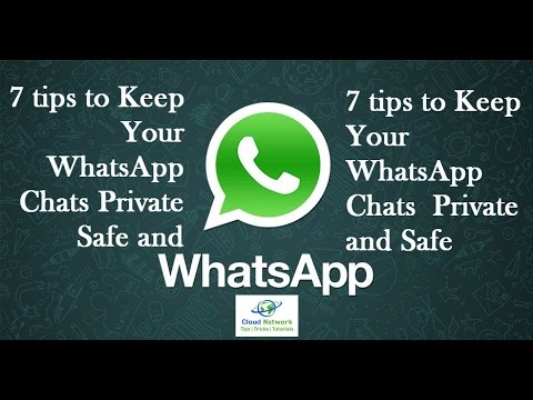 Watch: 7 Tips to Keep Your WhatsApp Chats Private and Safe