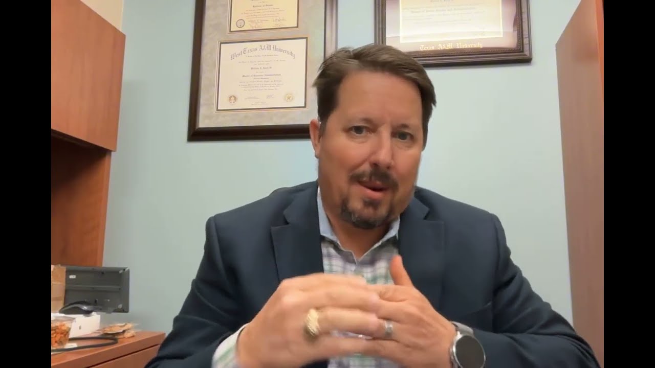 Announcement: TAD's Interim Vice President / Acting President Billy Koch