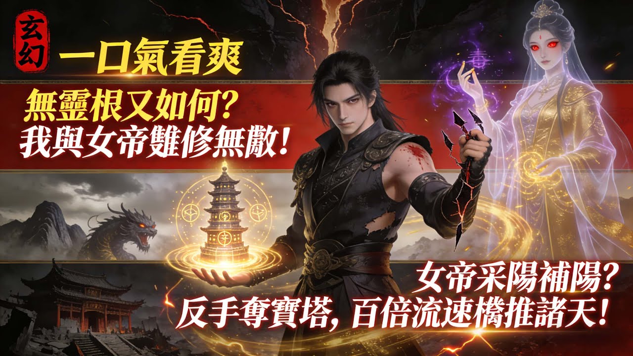 一口氣看爽《無靈根又如何?我與女帝雙修無敵》女帝逼我雙修,我反手把她拐回家#推文#有聲漫畫#AI繪畫#小說推文#玄幻#熱血#穿越 - YouTube