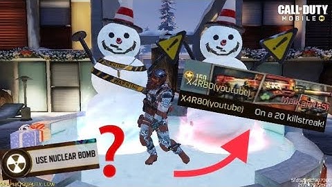Is it possible to nuke in Snowball Scuffle❓| Call of Duty: Mobile | codm