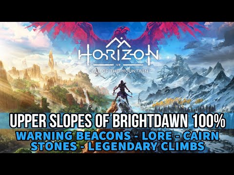 Horizon Call of the Mountain - All Collectible Locations [Upper Slopes of Brightdawn]