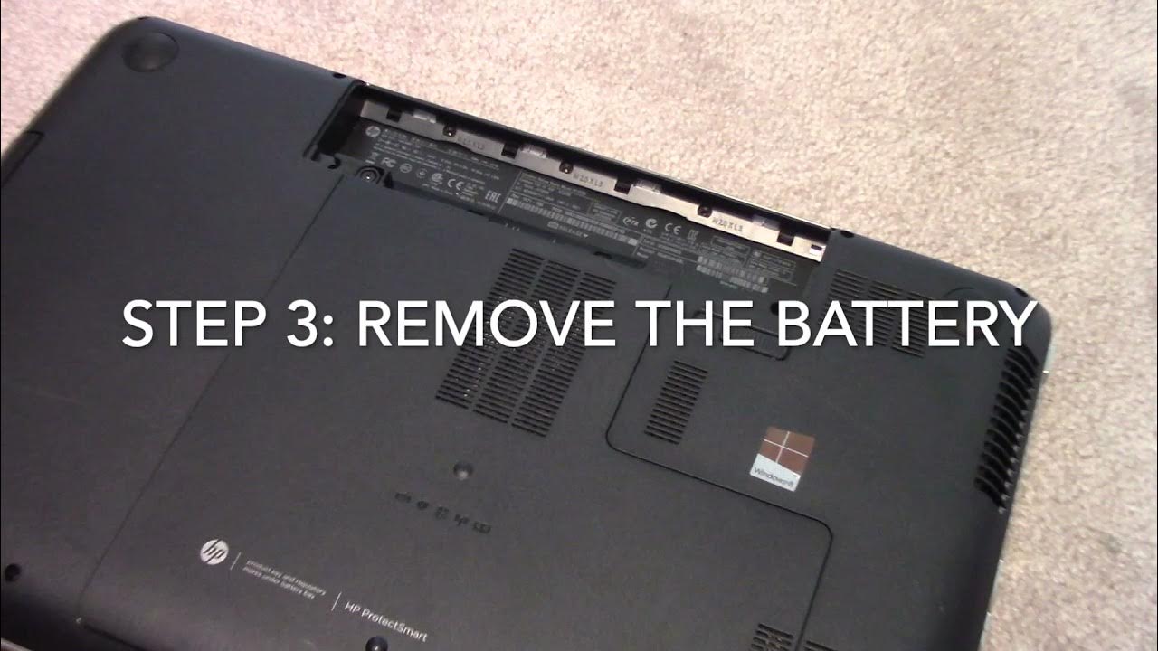 How To Fix Your HP Laptop If The Power Button Blinks YouTube
