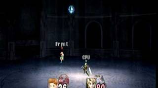Super Smash Bros. Brawl(Hacked)- Neku Lucas vs. Zero Link