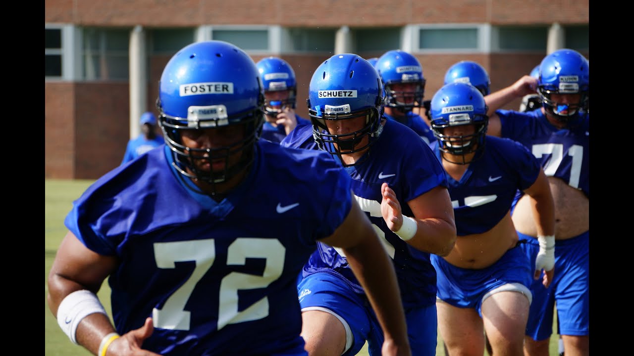 Memphis Football Preseason Camp Day Two YouTube