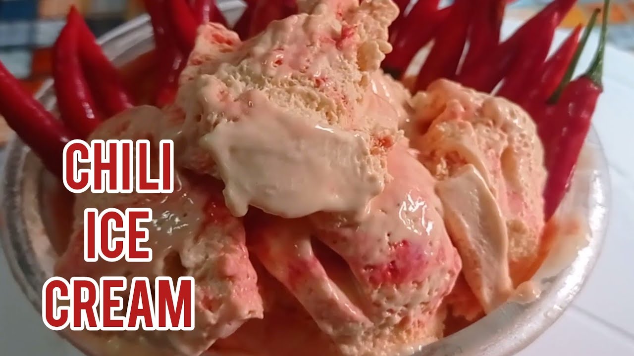 HOW TO MAKE CHILI ICECREAM/ SPICY ICECREAM (HOMEMADE ICECREAM) YouTube