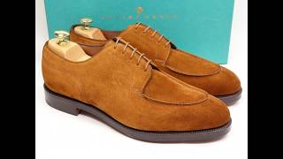 Edward Green ドーバー　ブラウンスウェード 587 / 0421 Recommended!! Tried on only. Edward Green Dover Brown