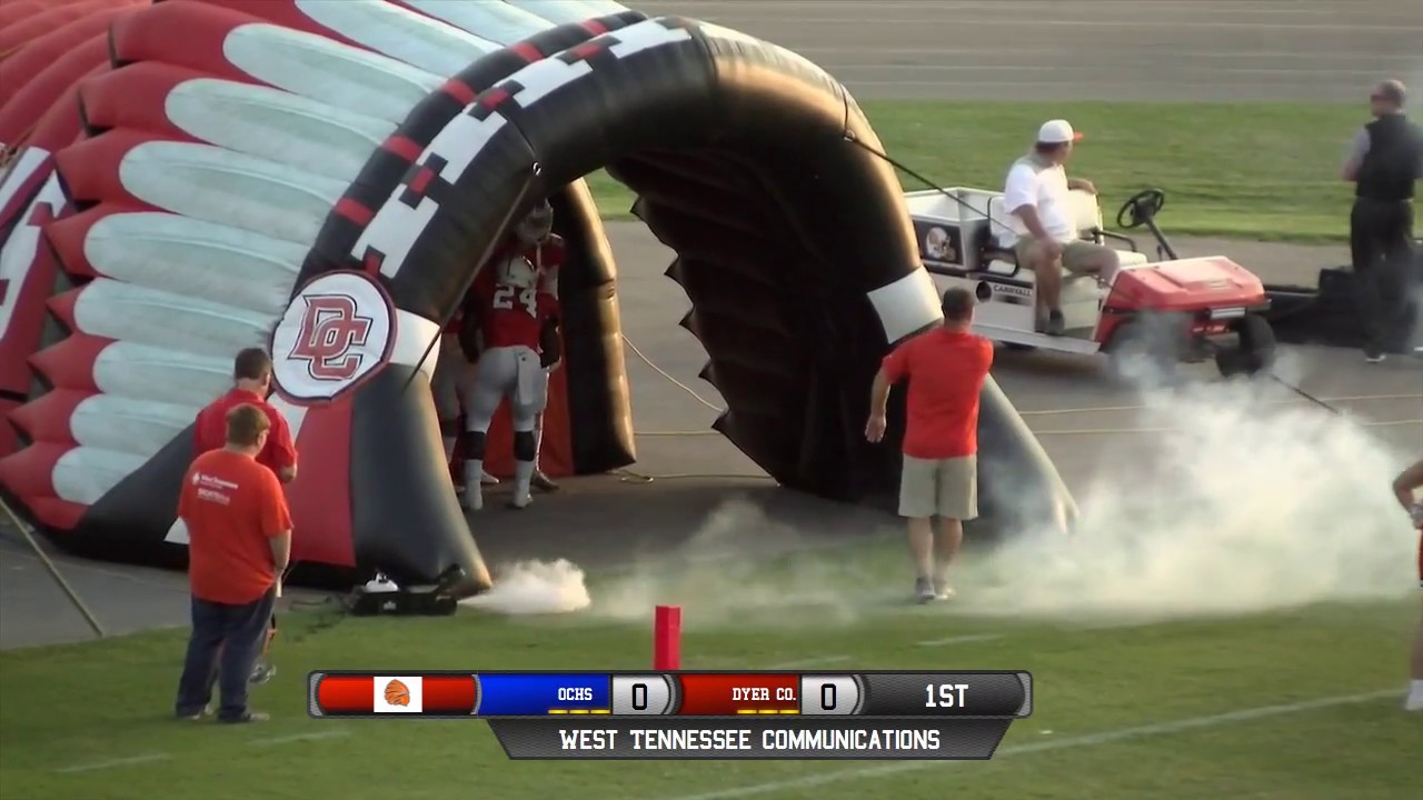 Choctaw Football VS Obion County Central YouTube