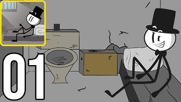Prison Escape: Stickman Story - Gameplay Walkthrough Part 1 (iOS, Android)