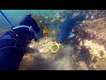 Ocean TREASURE Dive "NEW" Underwater Metal Detector Finds JETTY GIANTS!!