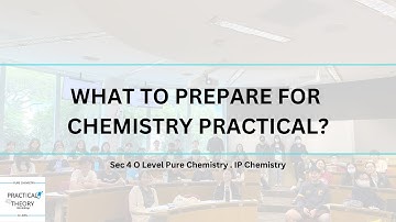 🇸🇬 What to Prepare for O Level Pure Chemistry Practical? #purechemistrypractical