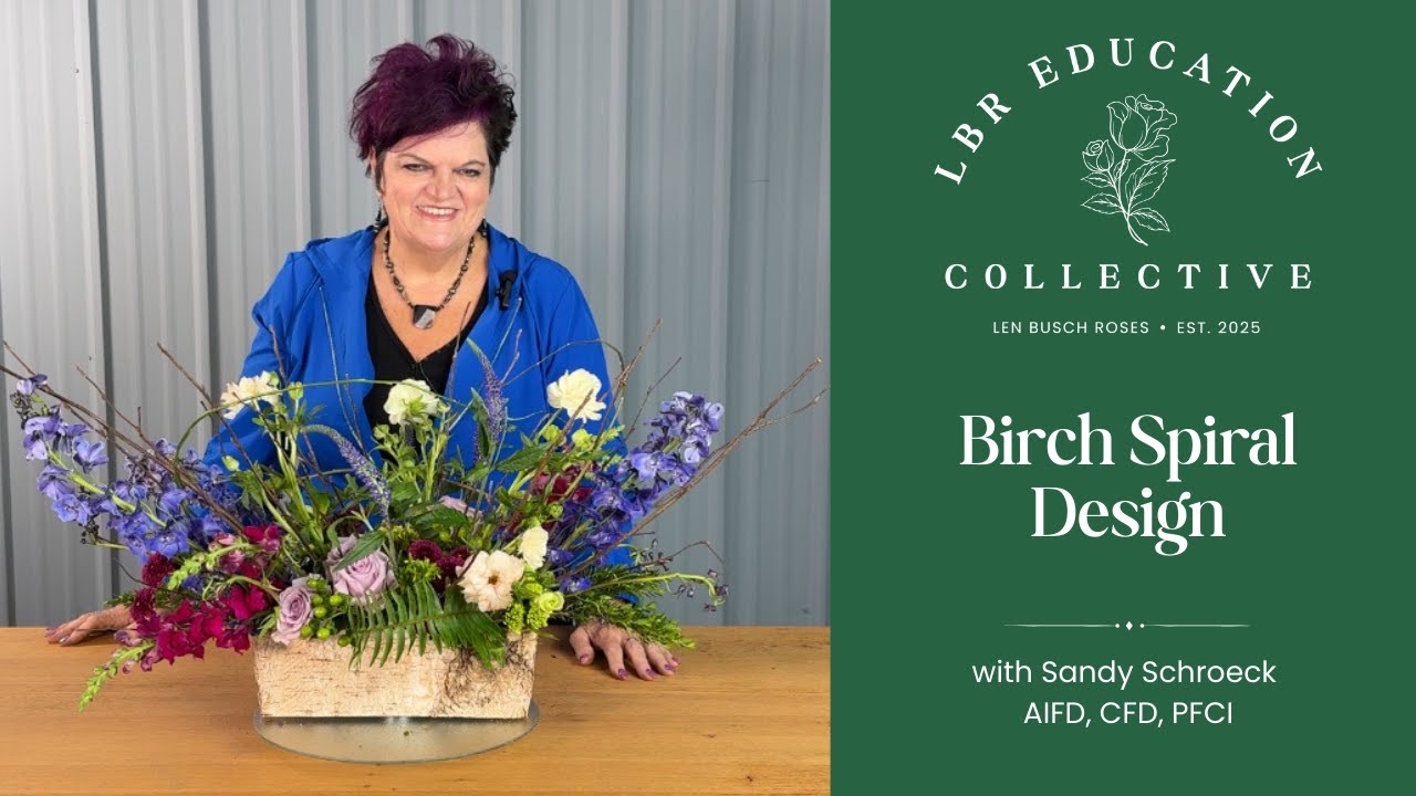 Spiral Floral Design Inspired by the State Fair Competition