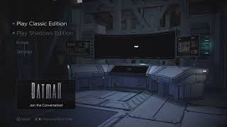 Batman: The Enemy Within MAIN MENU Theme