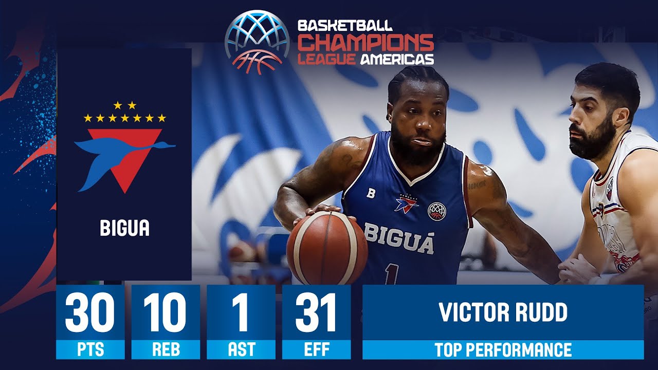 Victor Rudd TOP PERFORMANCE | Victor Rudd (30 points) Highlights vs. Quimsa - YouTube