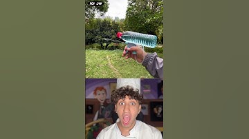 Homemade Water Gun from a Water Bottle