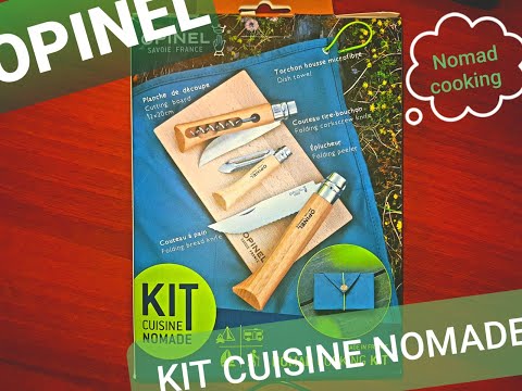 Video: Opinel Nomad Kit Erbjuder Världens Första Utfällbara Grönsaksskalare