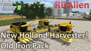 New Holland Harvester Old Iron Pack — Обзор мода Farming Simulator 17