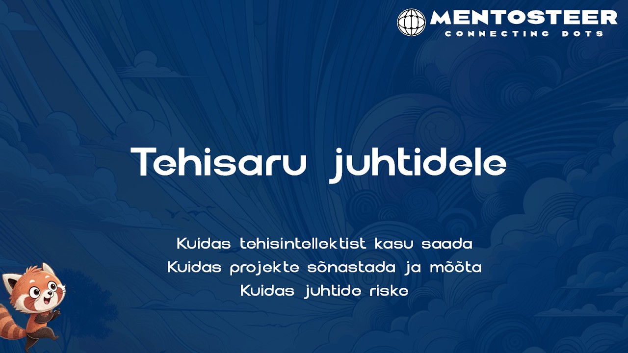 Kuidas juhtida AI-d ja AI-st juhina kasu saada?