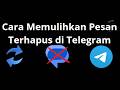 Cara Memulihkan Pesan Terhapus di Telegram – Panduan Lengkap