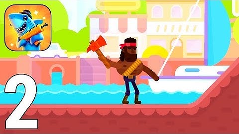 Bowmasters Gameplay Walkthrough Part 2 - Arnold [iOS/Android Games]