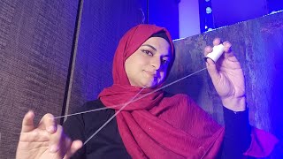 ASMR||Face Threading Day (Fast,Plucking,Tweezer,Face Massage)🙂😊