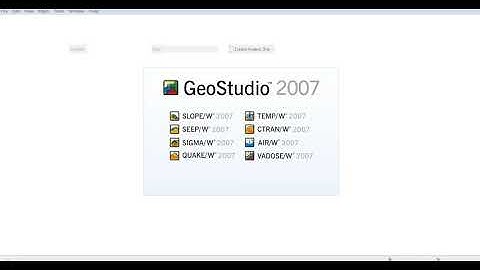Tutorial Aplikasi Geoslope 2007 (Geo Studio)