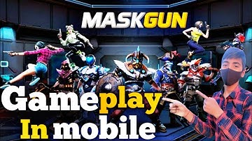 3V3 in MaskGun Gameplay With/IGF7S1 #indiagames