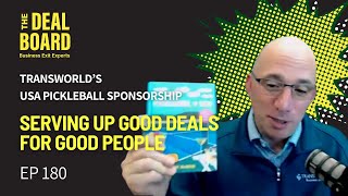 Transworld’s USA Pickleball Sponsorship: Serving Up Good Deals for Good People
