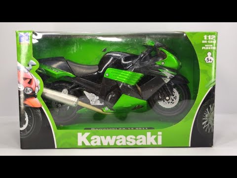 Kawasaaki Ninja ZX-14 | Newray 1:12 - YouTube