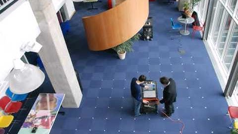 cooperative UWB localization: measurements