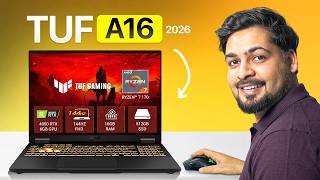 🔥 ASUS TUF A16 2026 Review | Ryzen 7 170 + RTX 4050 — Worth ₹1 Lakh?
