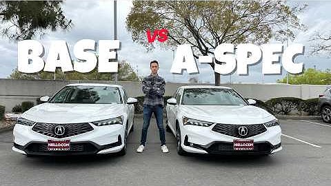 INTEGRA trims: Comparing 2025 Acura Integra A-Spec vs Base.