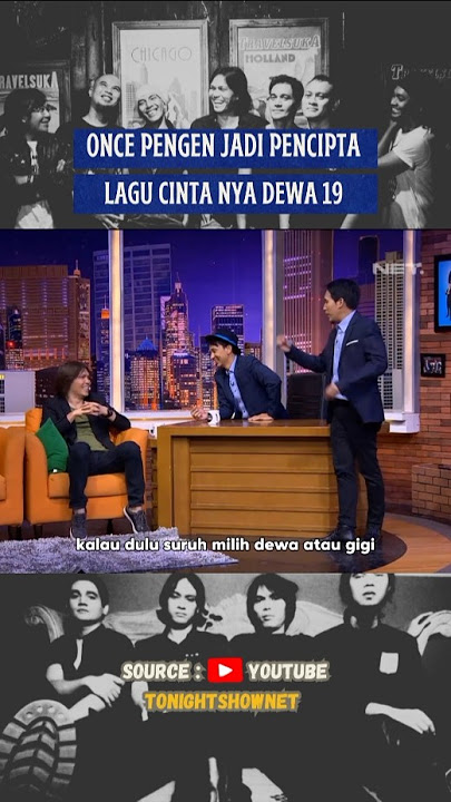 Lagu Cinta Emang SeRomantis itu ya #lagucinta #oncemekel #dewa19 #tonightshow #vindes