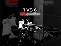 The 1v6, 1HP Round 🥶