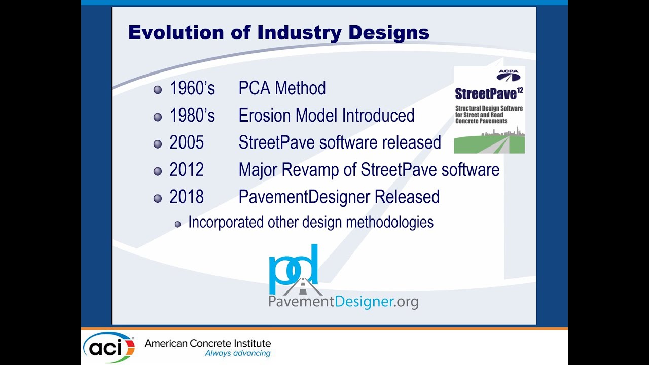Cement Based Pavement Design Methods and Tools for the Practitioner