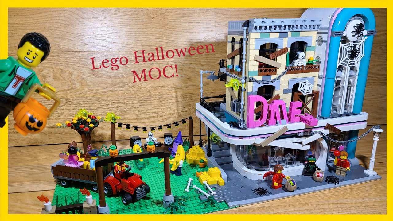 halloween hayride lego