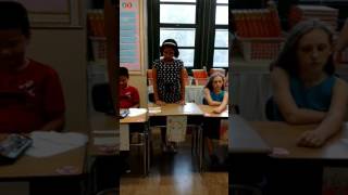 Laylah's 3rd grade presentation