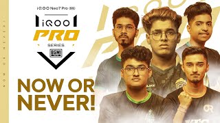 iQOO Pro Series | Grand Finale - Last Day | ft. OR, Gods, S8ul, GodL, Xspark, Blind, GT