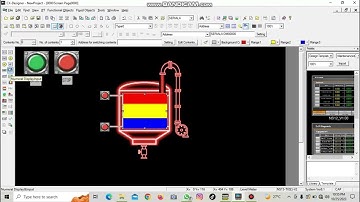 SIMULASI PENGISIAN DAN PENGOSONGAN TANGKI AIR MENGGUNAKAN CX PROGRAMMER DAN CX DESIGNER