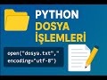 Python Dosya İşlemleri | Yeni Başlayanlar İçin Hızlı Rehber