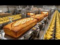 Inside a Banana Bread Factory: From Fresh Fruit to Perfect Loaves | Full Process