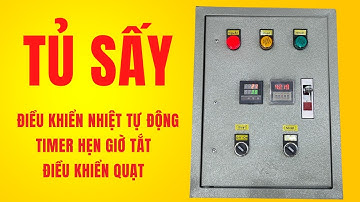 🔥 TỦ ĐIỀU KHIỂN LÒ SẤY TỰ ĐỘNG - ỔN ĐỊNH NHIỆT ĐỘ, TIẾT KIỆM ĐIỆN NĂNG 🔥 |Tu Dien DITICO