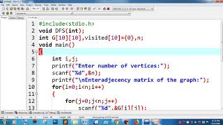 Algorithm Lab 01 - DFS
