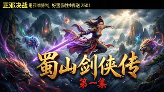 🎧金庸武侠的源头！《蜀山剑侠传》第一集 完整有声书 还珠楼主奇幻巨著 听尽仙魔大战