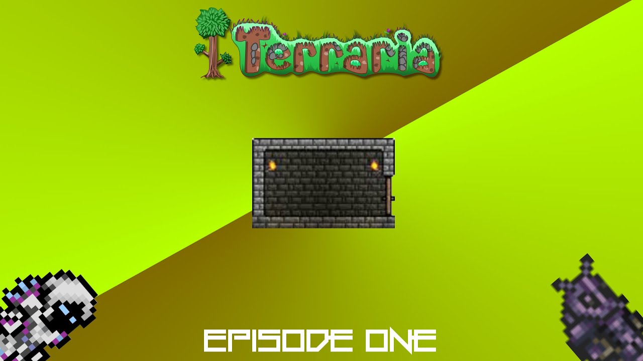 Let's Play Terraria The Quest For Grey Brick! Episode One YouTube