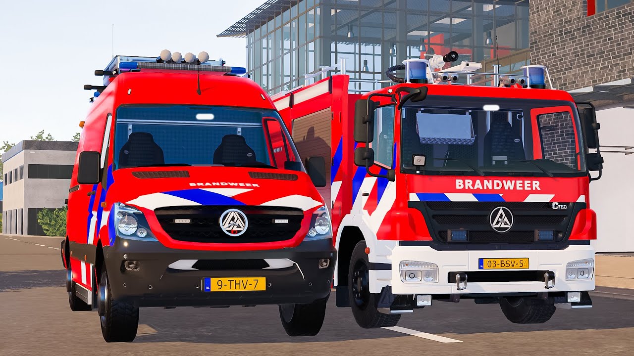 Emergency Call 112 – Dutch Tanker Truck & Firefighters Responding! 🚒🇳🇱🔥4K Ultra Realistic Simulation