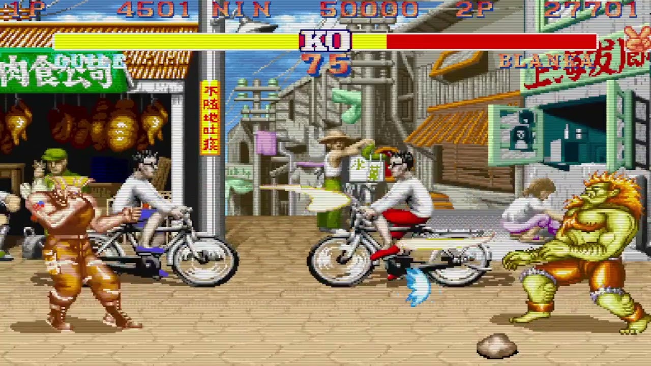 Street Fighter II' Champion Edition (Alpha Magic-F) - Guile vs. Blanka 2