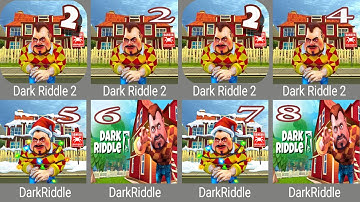 Dark Riddle Mod vs Dark Riddle 2 Full Chapter 3 Gameplay Walkthrough | Part 22 #darkriddle