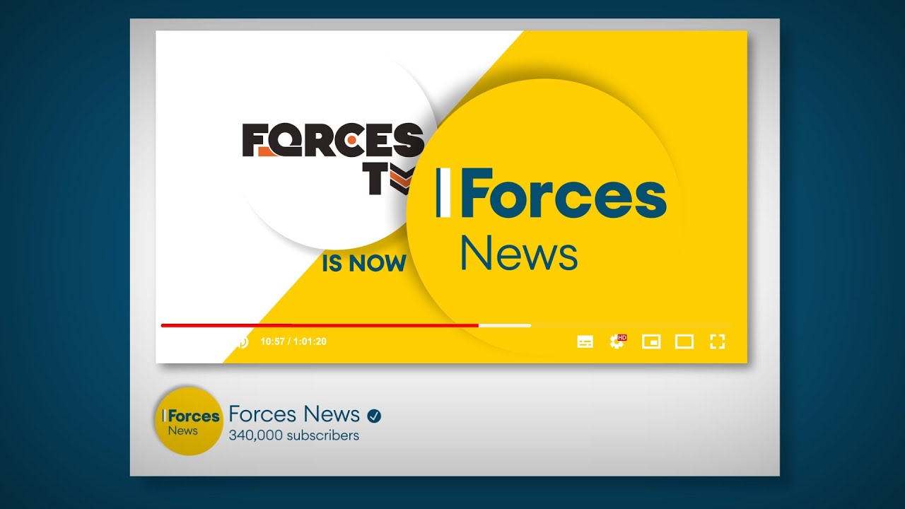 Forces TV Is Now Forces News Here On YouTube! YouTube